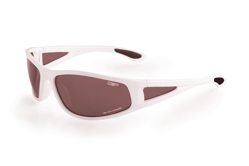 3F Vision Loop 1010 спортни поляризирани очила, бели