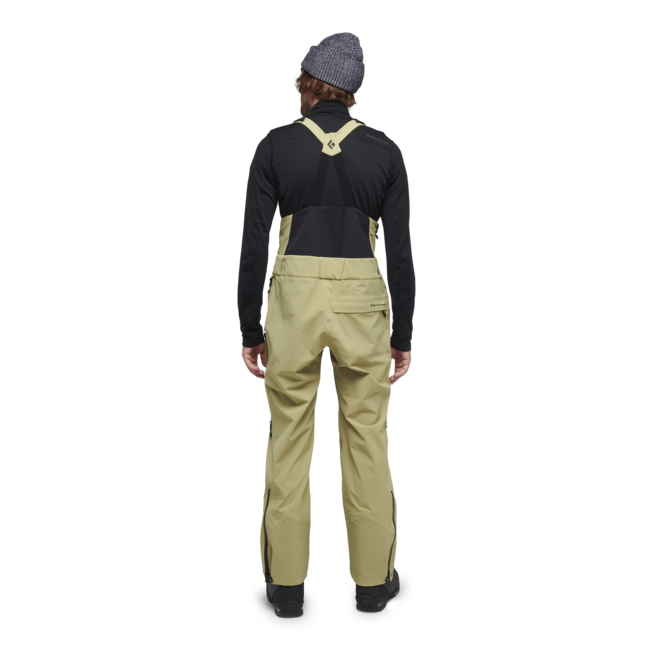Black Diamond Recon Stretch Bibs панталон мъжки с тракми, кедрово зелено