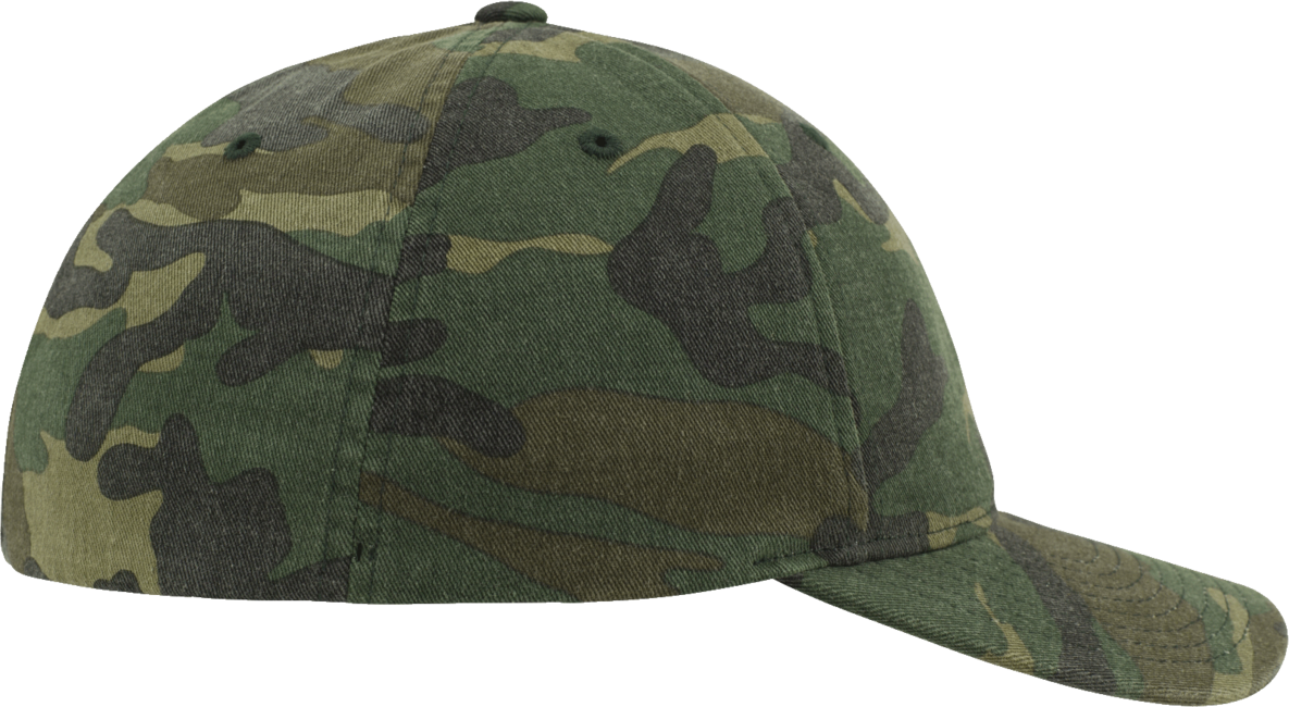 Brandit Flexfit Garment Camo шапка с козирка с избелял ефект, горски камуфлаж