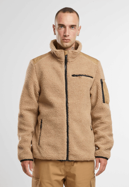Brandit Ramble яке флисов мъжко Teddyfleece, камилска