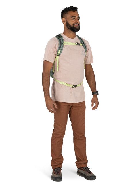 OSPREY DAYLITE PLUS 20 градска раница, rattan принт/каменист поток