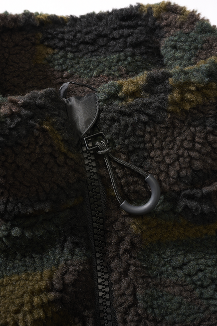 Brandit Teddyfleece елек флисов, горски камуфлаж
