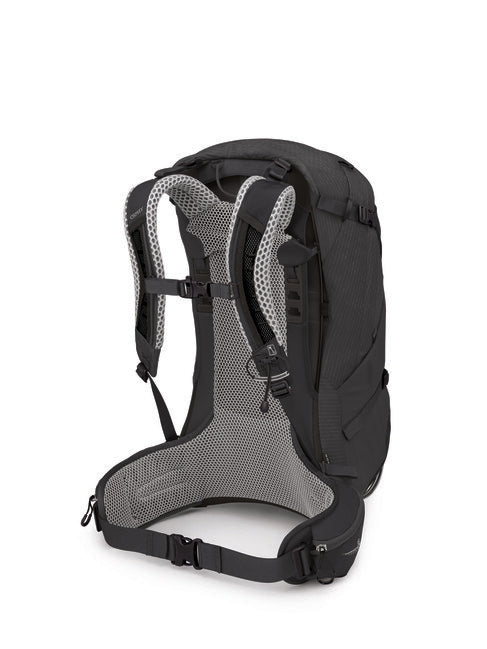 OSPREY STRATOS 34 туристическа раница, тунелно зрение сив