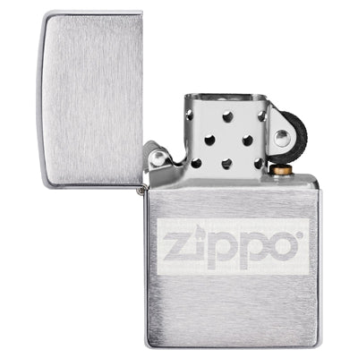 Zippo хромиран запалник и бутилка