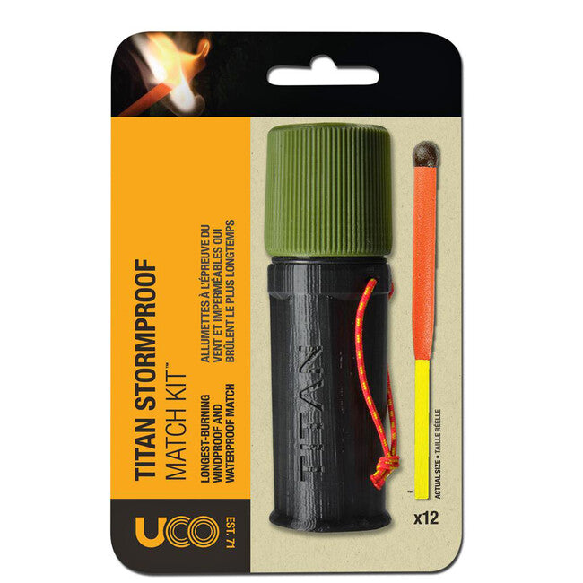 UCO Titan Match Kit кибритни клечки устойчиви срещу буря