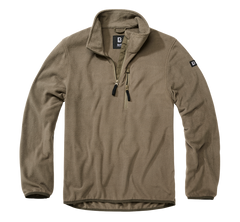 Brandit Fleece Troyer softshell jakna, olivno zelena