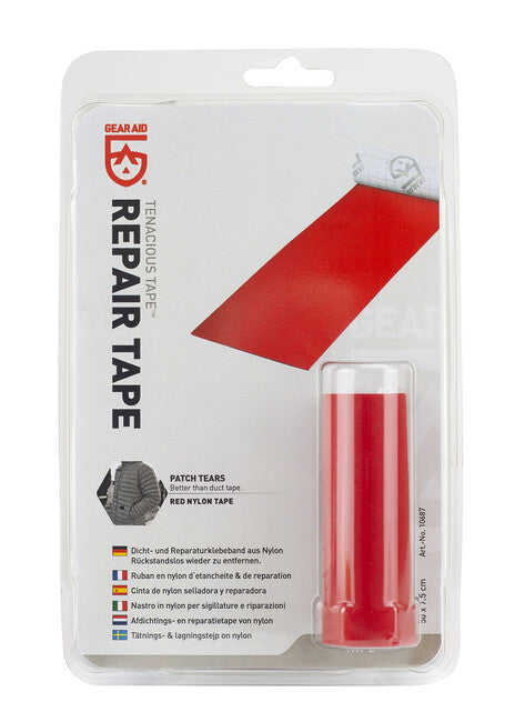 GearAid Tenacious Tape лепяща лента, червена
