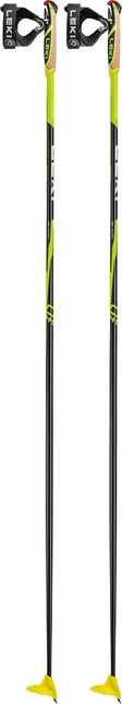 LEKI CC 450 бягащи ски палки, неоново жълта/черно-бяла
