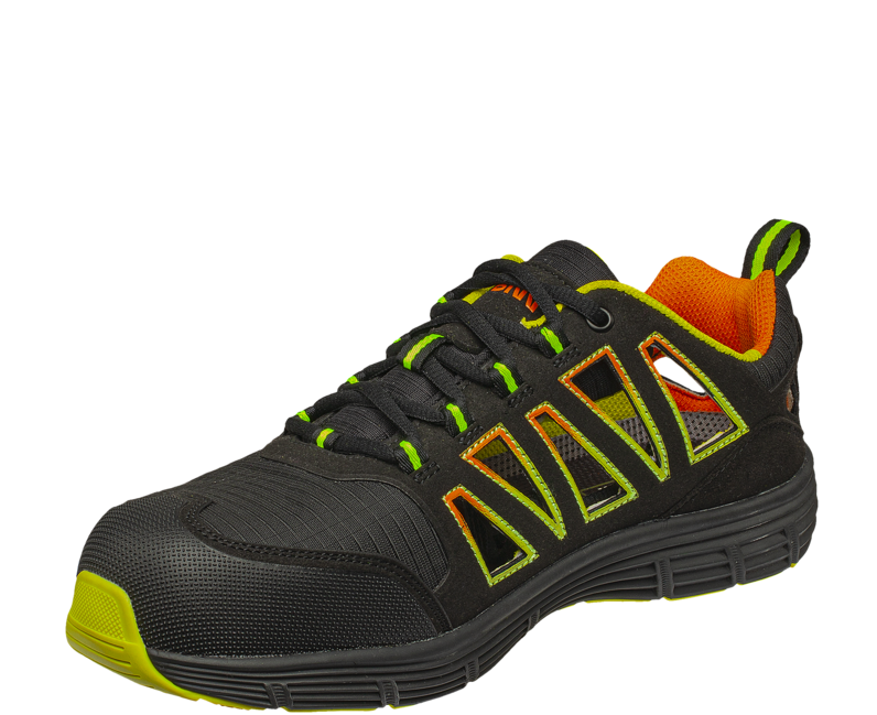 BENNON REBEL S1P ESD Low спортни полуобувки, зелена