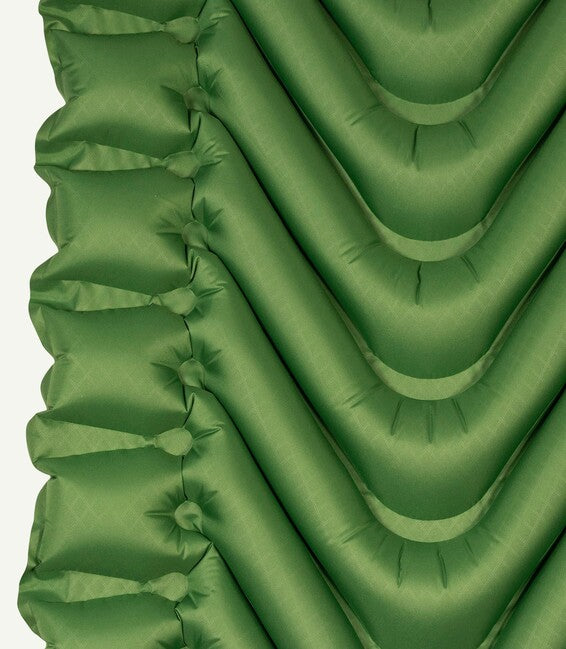 Klymit Static V Long термална постелка, зелена