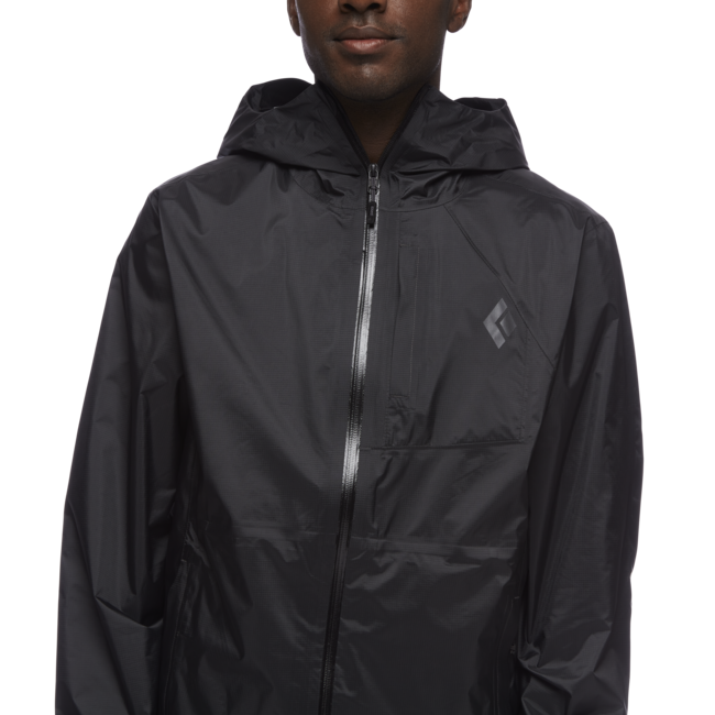Black Diamond Treeline Rain Shell непромокаема яке мъжко, черно