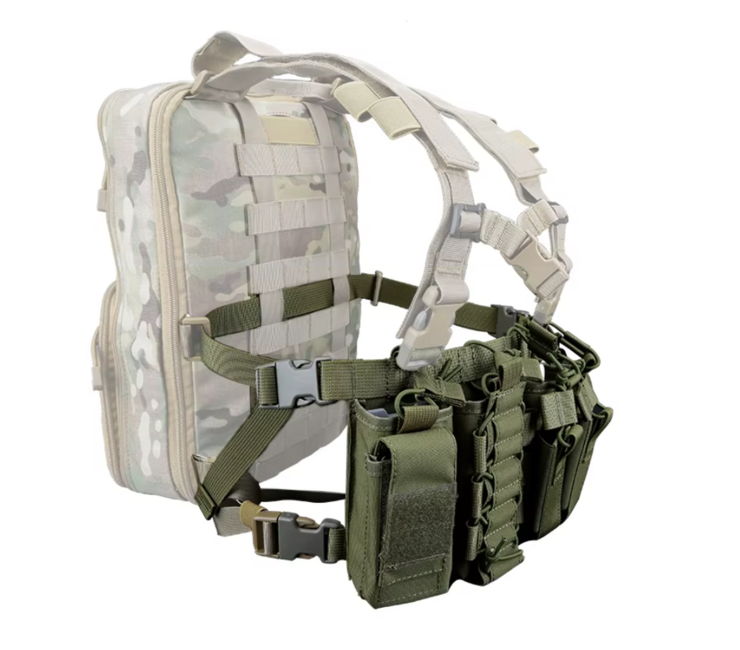 DRAGOWA D3 Chest Rig, черна