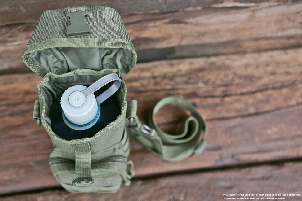 Brandit Molle II калъф за бутилка с капсула, мултикам