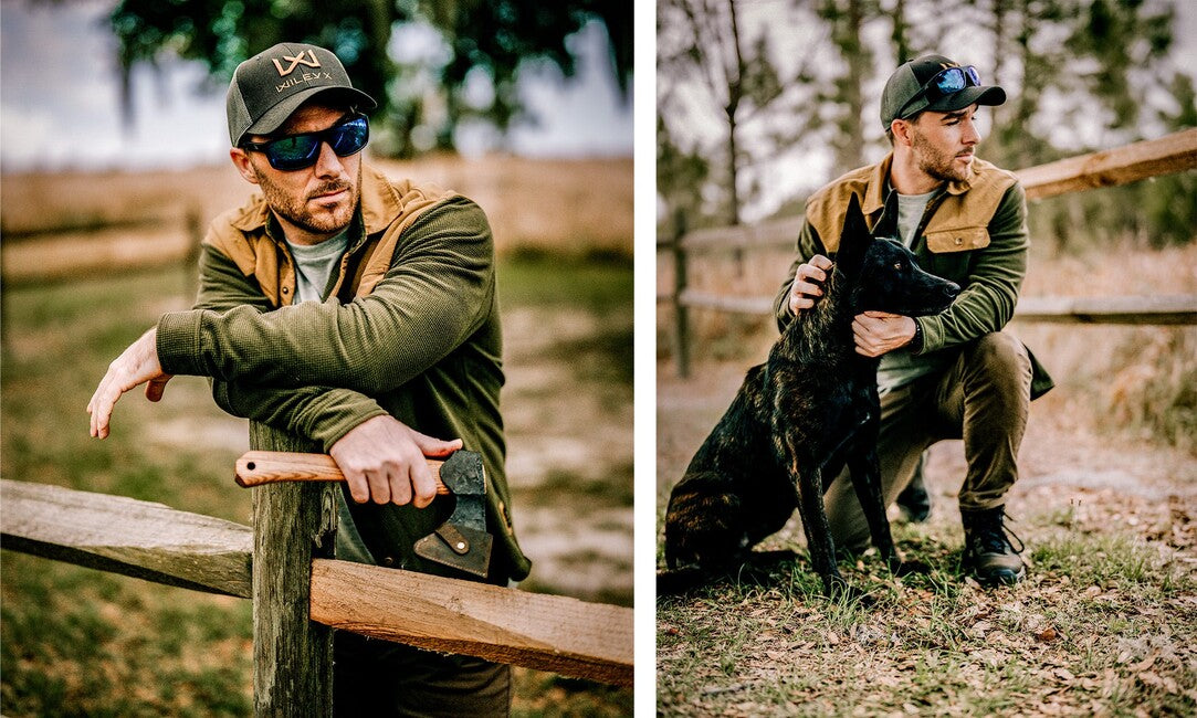 Wiley X Peak слънчеви очила Captivate Polarized, матно черни, синьо огледално