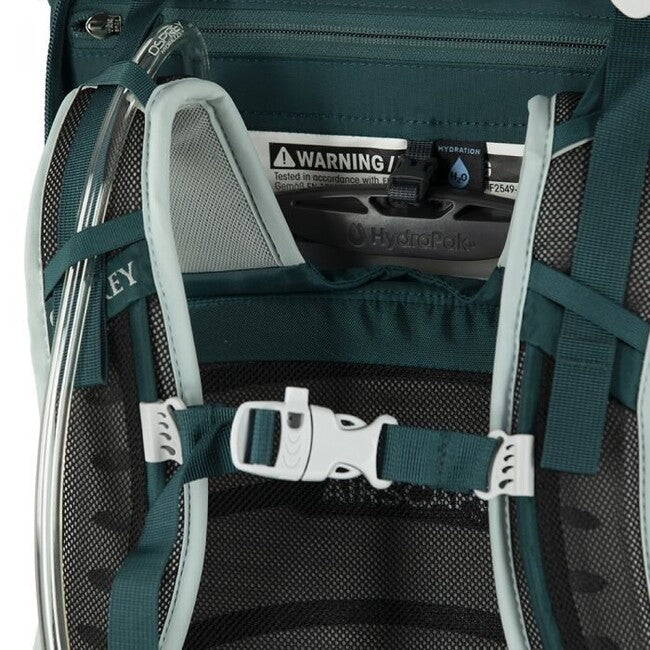 OSPREY POCO LT туристическа детска носилка, наситен тюркоазен