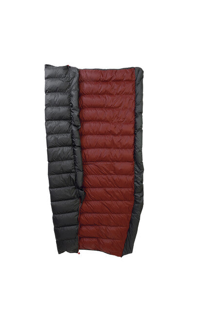Patizon Multi Quilt 250 спален чувал L, черен/червен