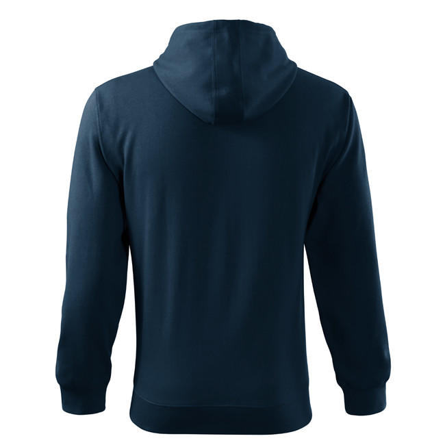 Malfini Trendy Zipper суитшърт 300g/m2, тъмносин