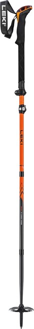 LEKI Sherpa FX Carbon Strong планински щеки, оранжева-денимова синя, 120 - 140 см