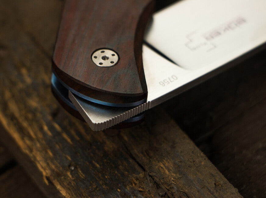 BÖKER® Exskelibur I джобен нож 8,9 см, дърво Cocobolo, титан
