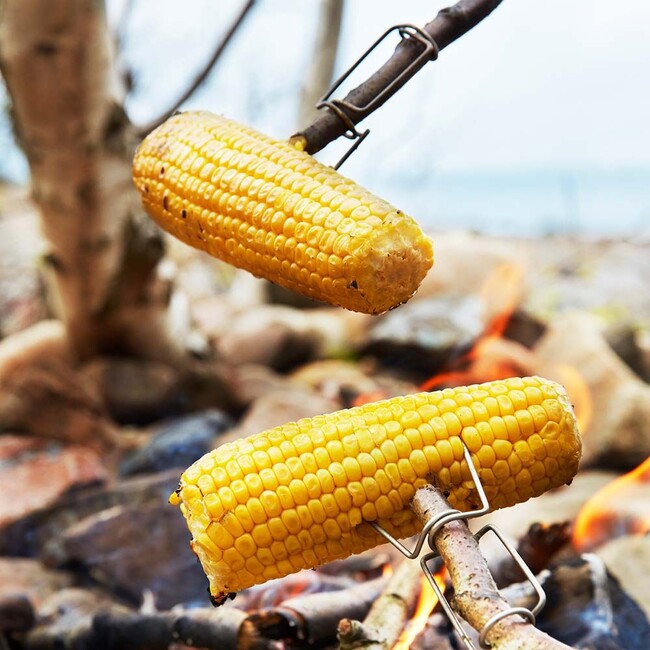 LIGHT MY FIRE GrandPa´s FireFork вилица за опичане 2бр., зелена/розова