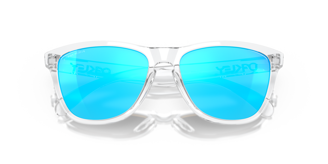 Oakley FROGSKINS слънчеви очила с рамка Crystal Clear и със стъкла Prizm Sapphire Iridium 55