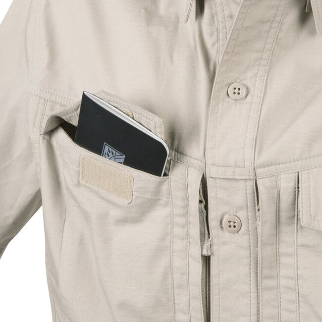 Helikon-Tex DEFENDER Mk2 риза с дълъг ръкав PolyCotton Ripstop, черна