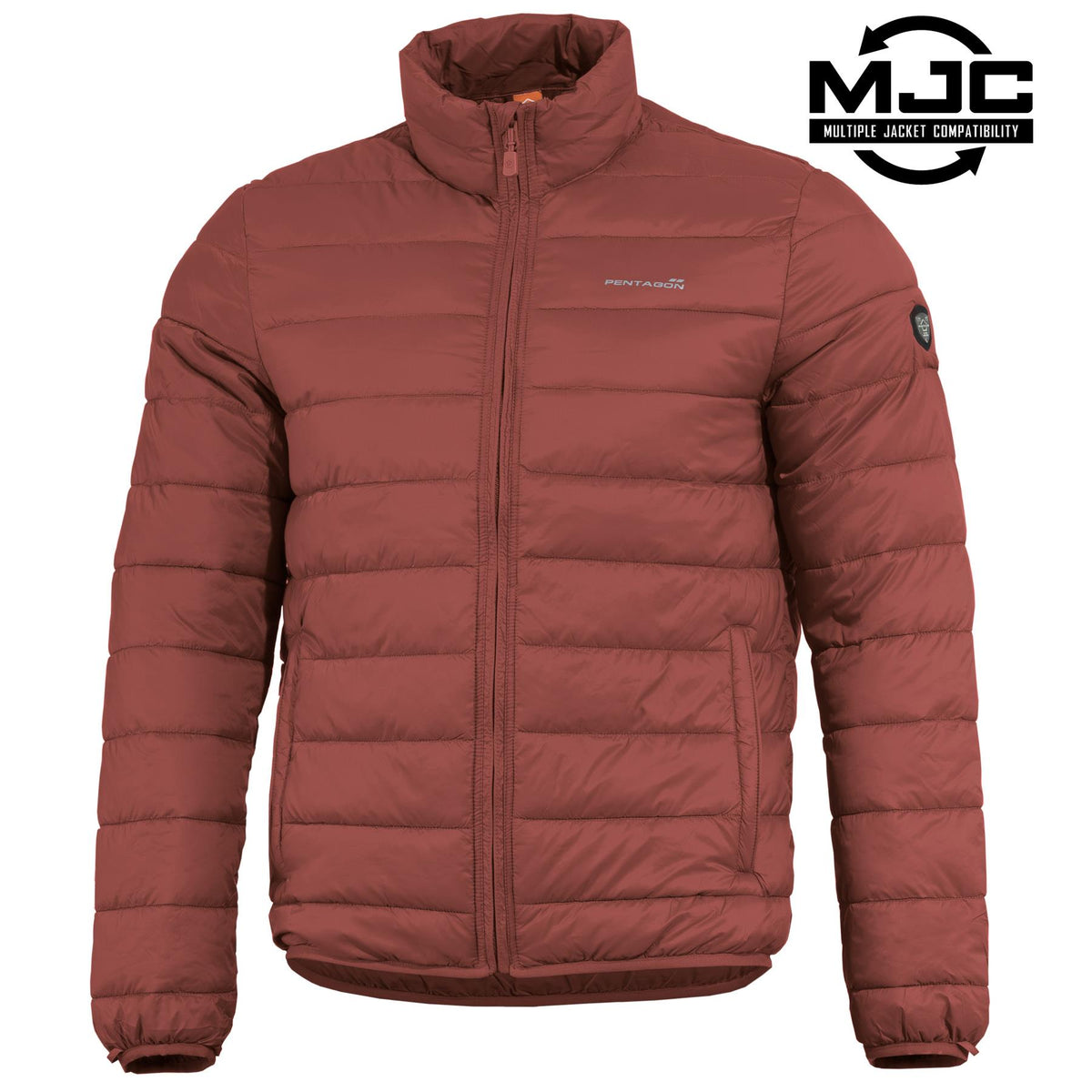 Pentagon Nucleus men's mid-season jacket, red