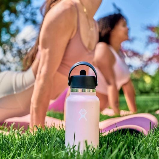 Hydro Flask Wide Flex Straw Cap черна термобутилка със сламка 32 OZ 946 ml