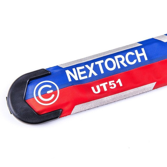 NexTorch® UT51 мигаща безопасностна лента, червено-синя