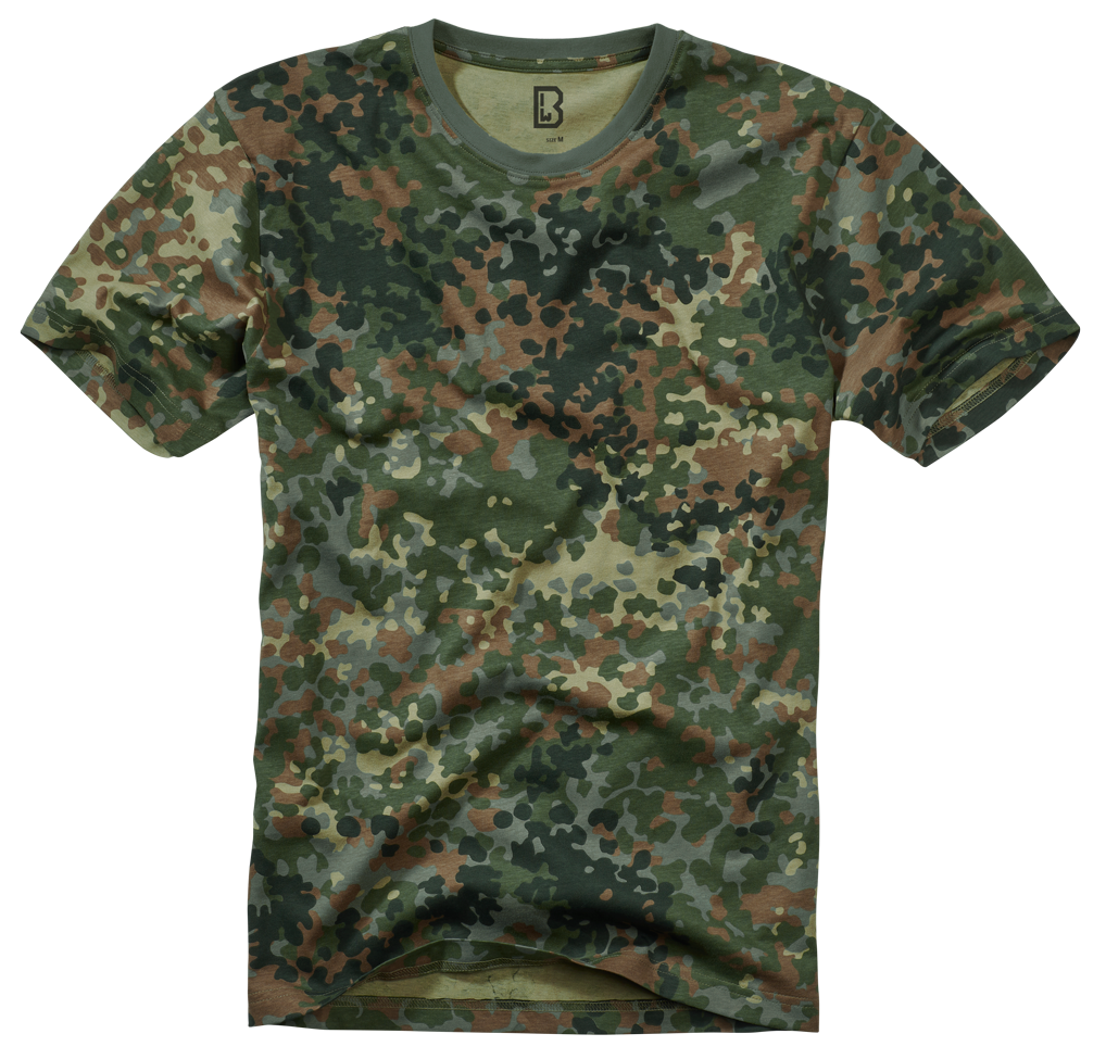 Brandit tričko, flecktarn