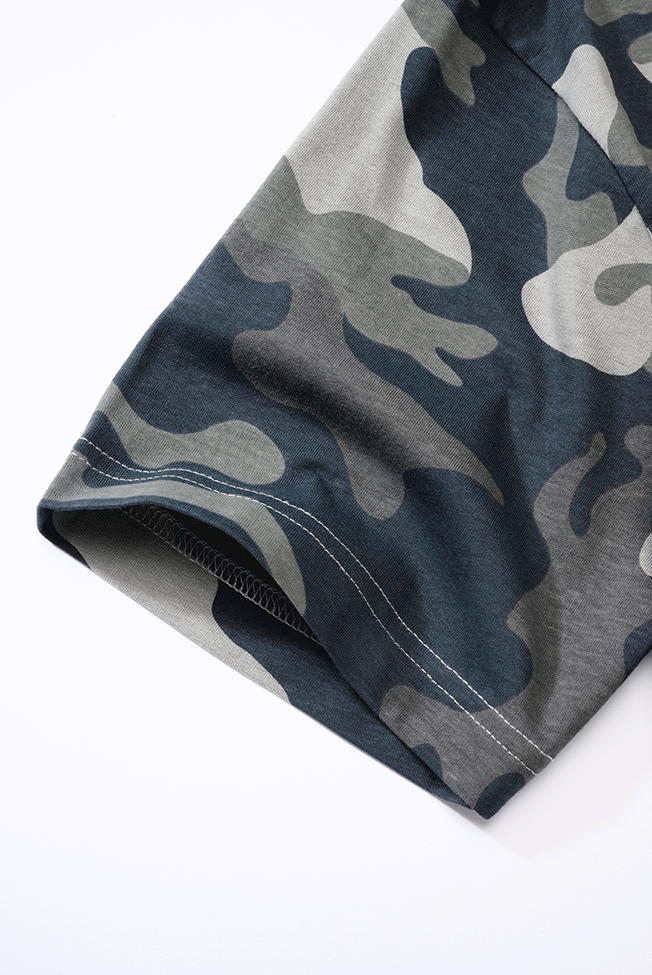 Brandit tričko sivá camo