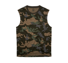 Brandit Αμάνικο Μπλουζάκι, dark camo