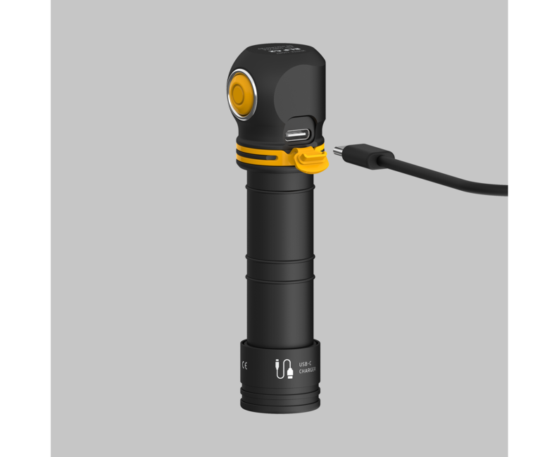 ArmyTek Elf C2 USB-C фенер за глава с LED ръчен фенер топла бяла 1023 lm с батерия