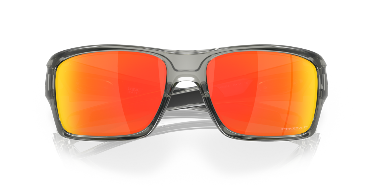 Oakley TURBINE слънчеви очила със сива рамка Ink и с лещи Prizm Ruby Polarized, 65