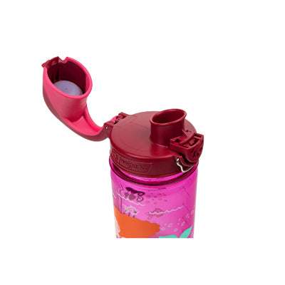 Nalgene Grip-n-Gulp Sustain бутилка за вода за деца, розов mermaid, 0,35 L
