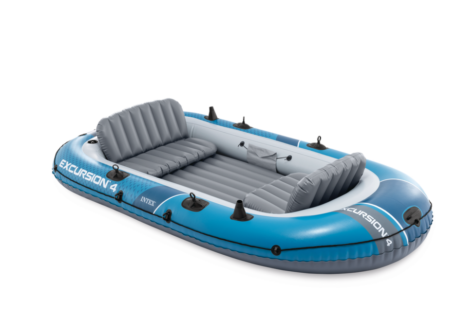 Intex Excursion™ 4 надуваем чамец