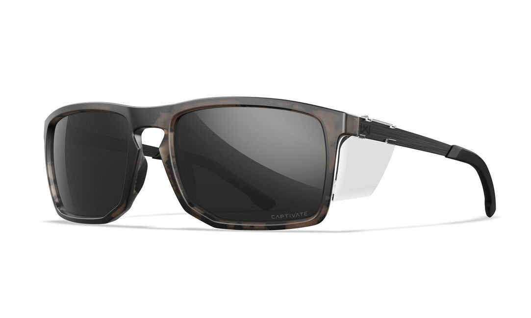 Wiley X Axe слънчеви очила Captivate Polarized Black Mirror/ Matte Tortoise Brown