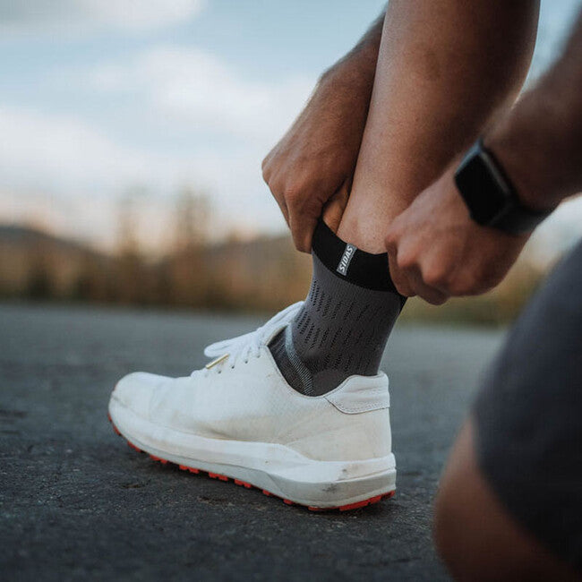 Sidas T-Free Run чорапи, сив/черен