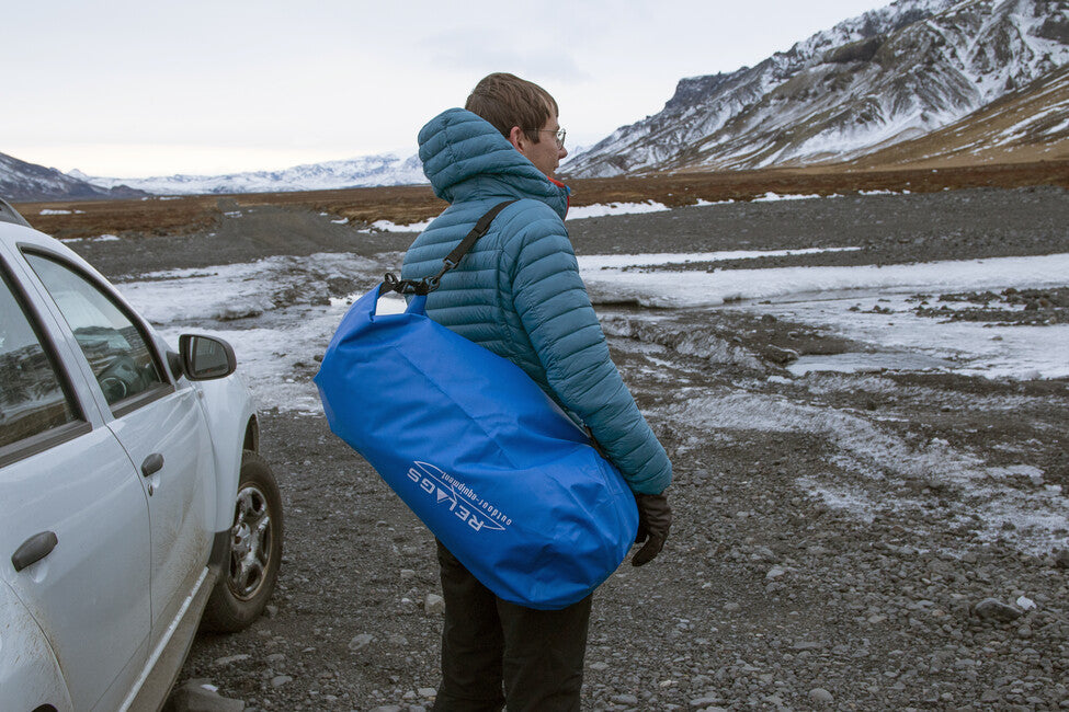 BasicNature 500D водоустойчива раница 60 L, синя