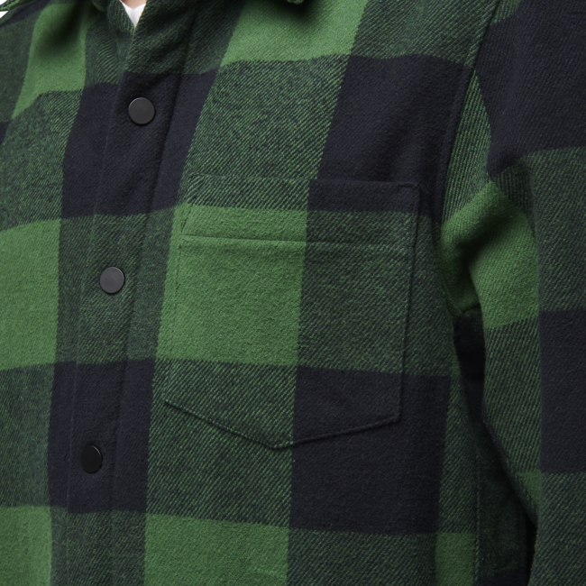 Black Diamond Project Lined Flannel фланелна риза мъжка, palm зелено-черно каре