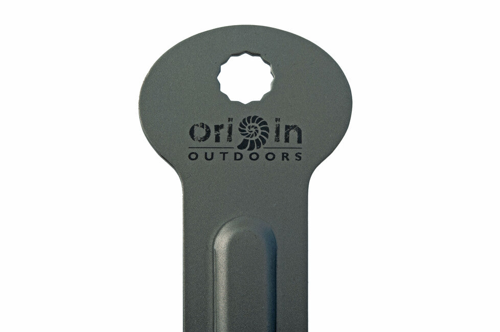 Origin Outdoors титаниев-Spork прибор дълъг