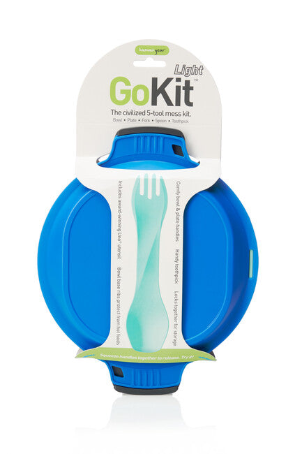 Humangear GoKit обедар Basic, въглищно-синьо