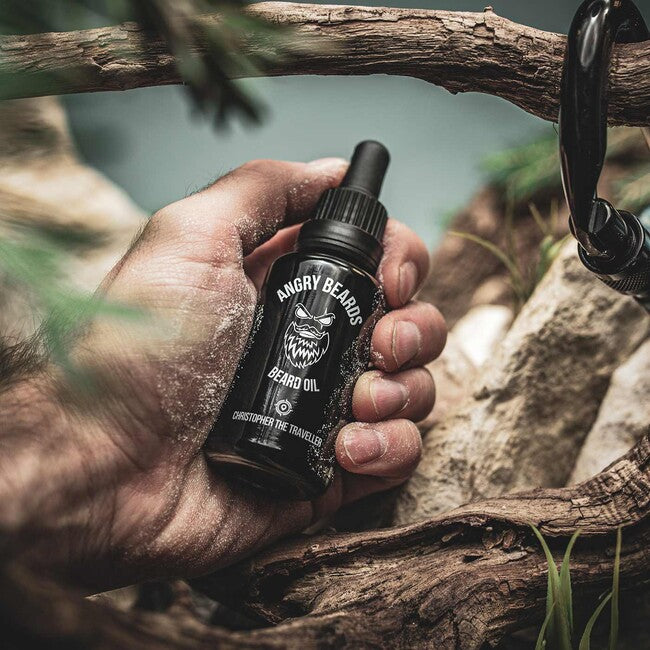 ANGRY BEARDS Christopher The Traveller масло за брада и мустаци 30 ml