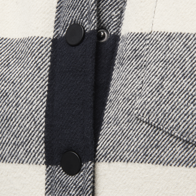 Black Diamond Project Lined Flannel фланелна риза дамска, черно-офф бяло каре