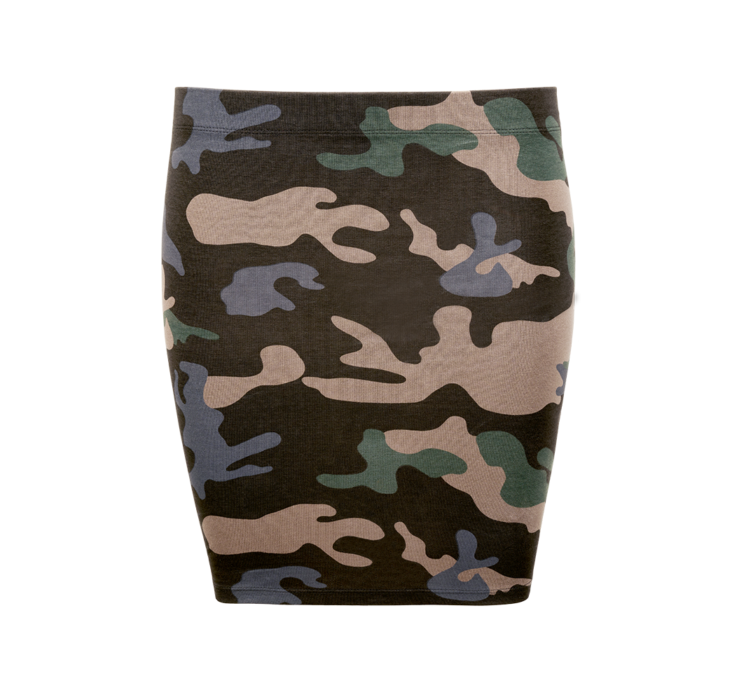 Brandit Bandeau dámsky top/sukňa 2v1, dark camo