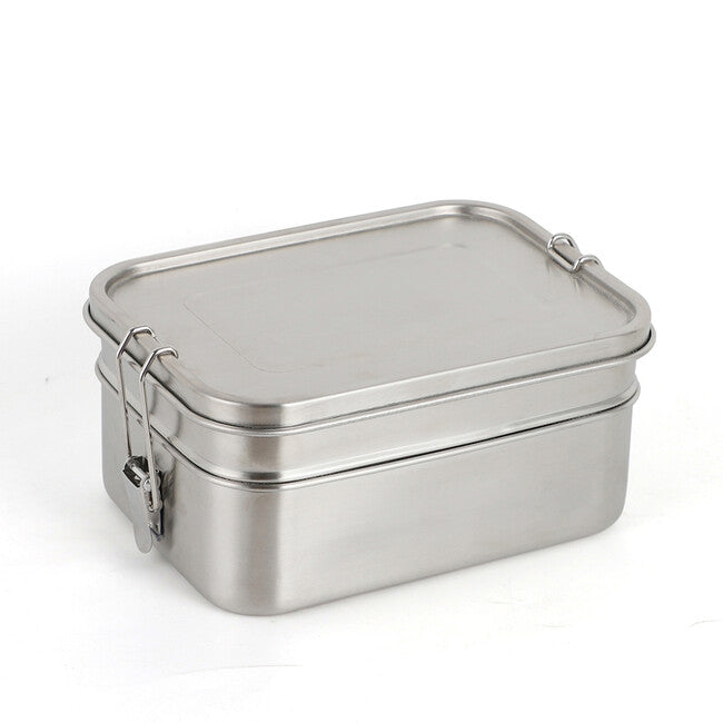 Origin Outdoors Deluxe Double Box термокутия за обед неръждаема стомана, 1,9 l