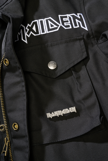 Brandit Iron Maiden M65 яке, черно