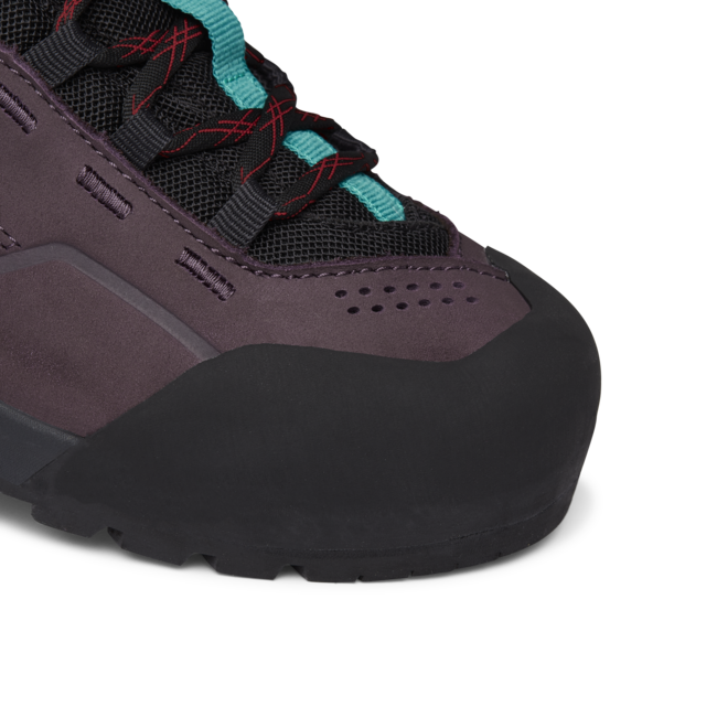Black Diamond Mission Low Waterproof Approach кожени обувки дамски, mulberry-черно