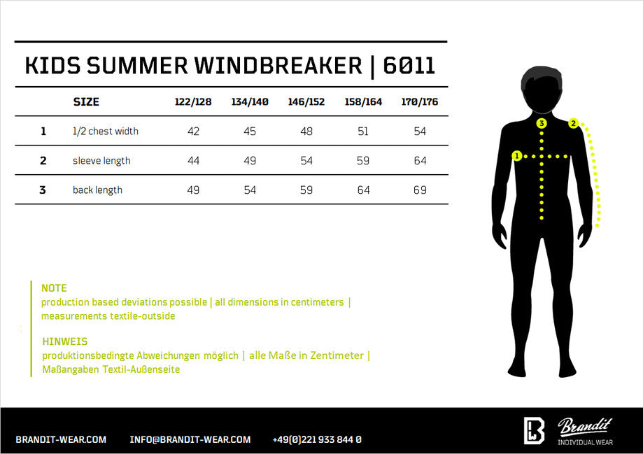 Brandit Summer Frontzip Windbreaker яке детско, антрацит