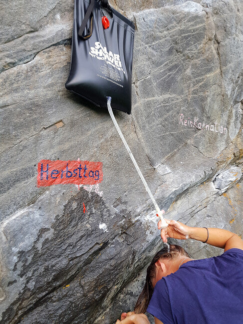 Origin Outdoors сгъваем слънчев душ 10 L